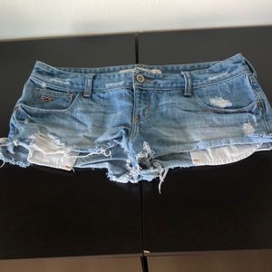 Hollister jean shorts